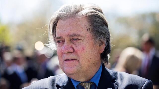 Steve Bannon, ex jefe de Estrategia de la Casa Blanca