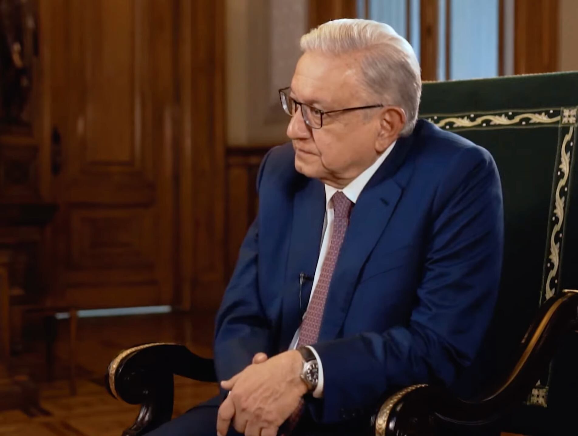 AMLO en entrevista con Inna Afinogenova