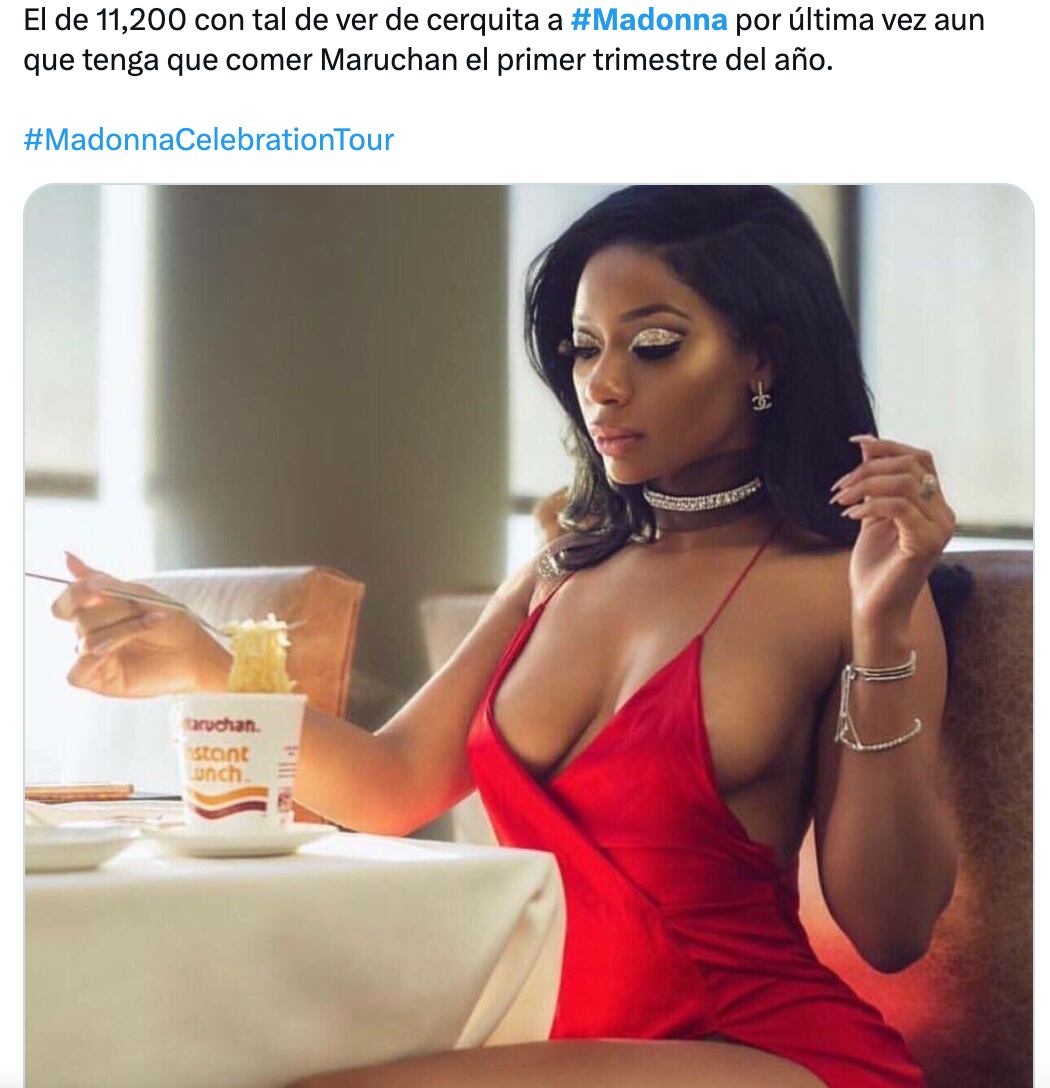 Memes inundan las redes tras el anuncio del concierto de Madonna en México