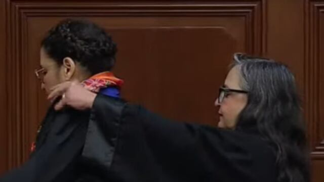 Lenia Batres asume cargo como ministra de la SCJN