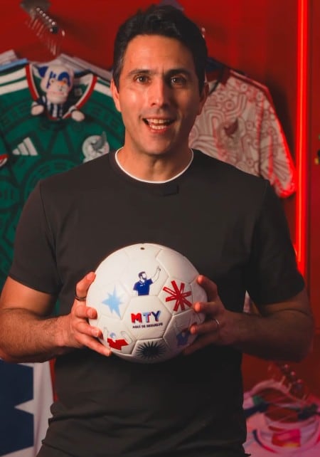 Aldo de Nigris, exfutbolista mexicano y hermano de Poncho de Nigris