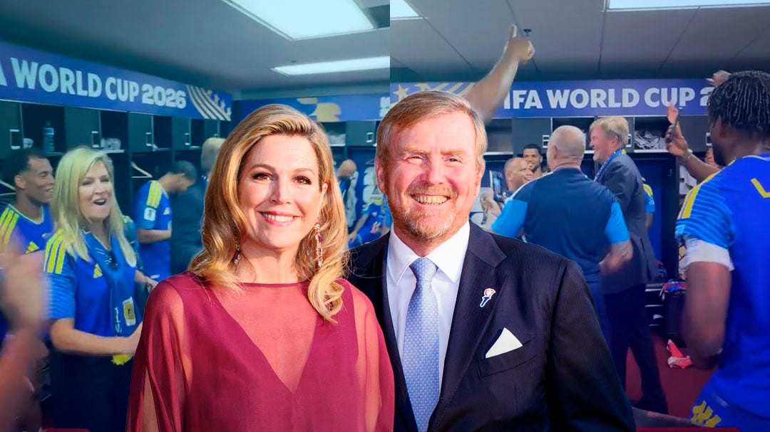 Los reyes de Países Bajos sorprenden al celebrar con Curazao en el Mundial 2026