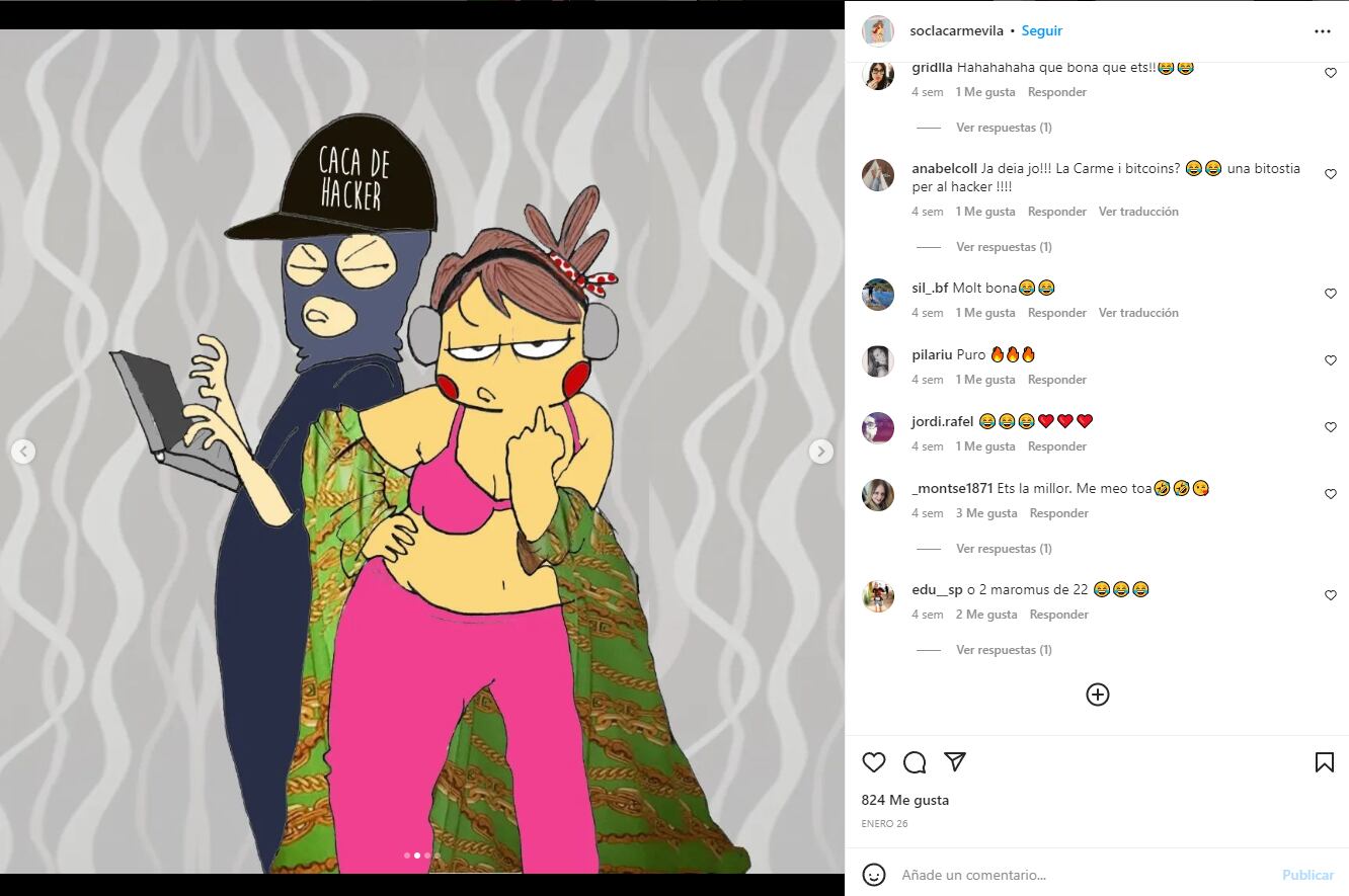 Caricaturas sobre Shakira