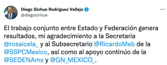 Gobernador de Guanajuato se pronuncia por detención del presunto asesino del hijo del alcalde de Celaya