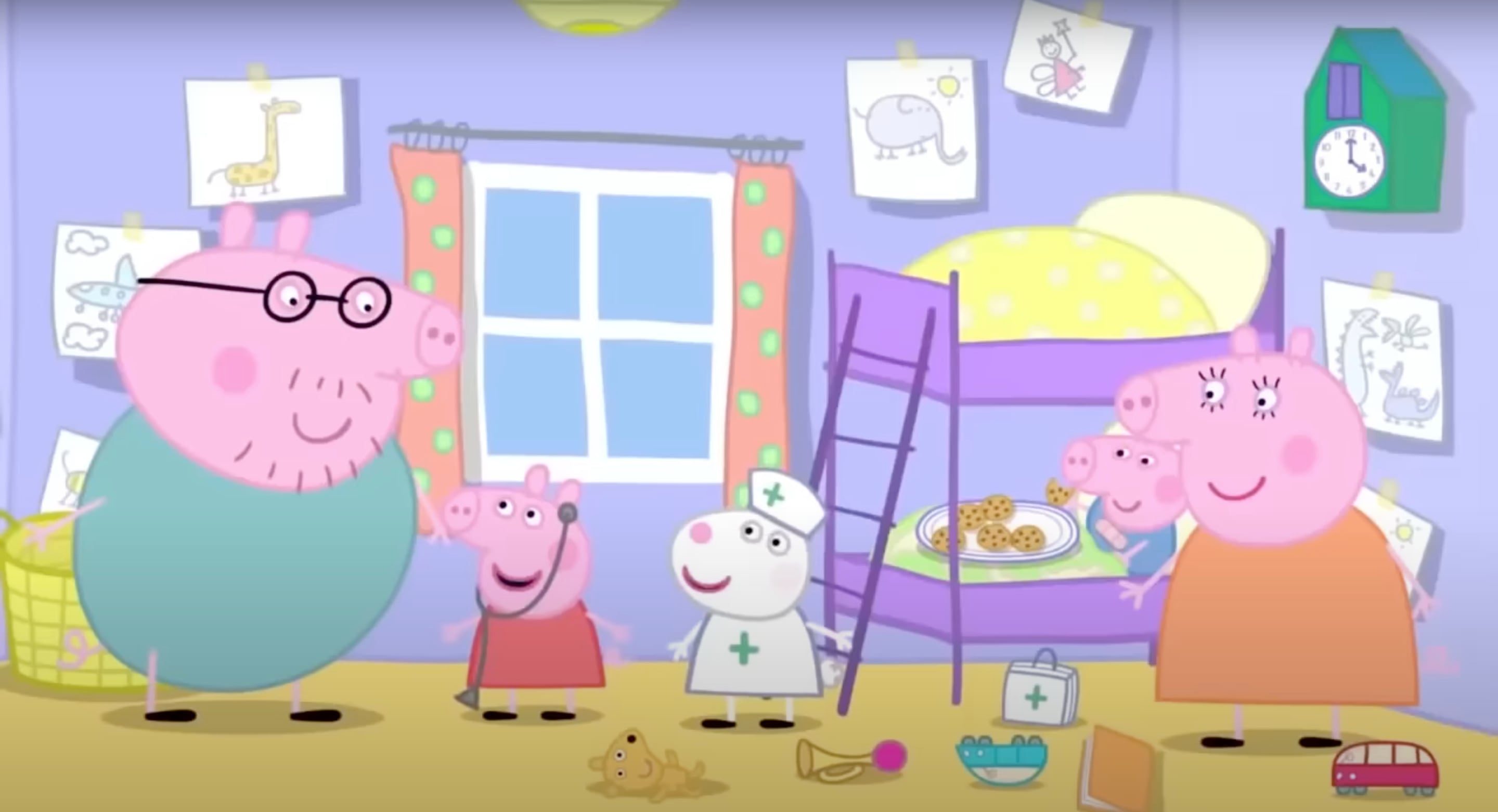Peppa Pig juega a ser doctora en el Día Mundial del Corazón