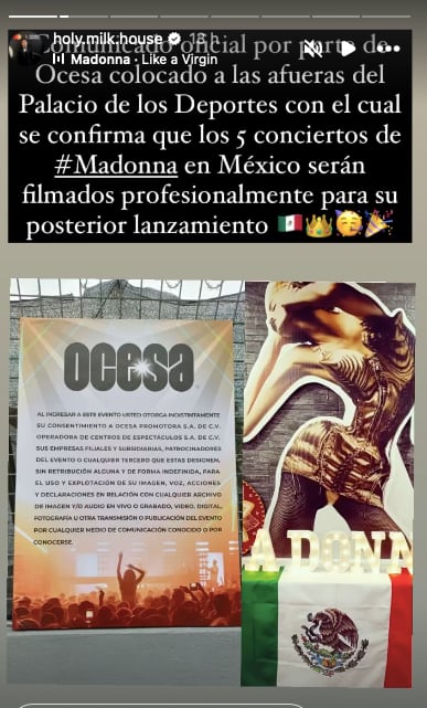 Los conciertos de Madonna en México van a ser grabados por Jonas Akerlund para lanzarse por separado