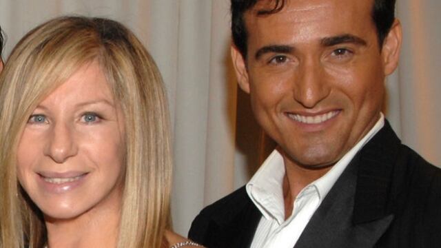 Barbra Streisand y Carlos Marín