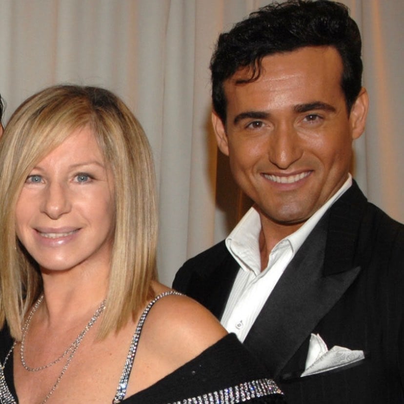 Barbra Streisand y Carlos Marín