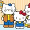 5 dibujos de los abuelos de Hello Kitty para colorear y festejar el Día de los Abuelos en México