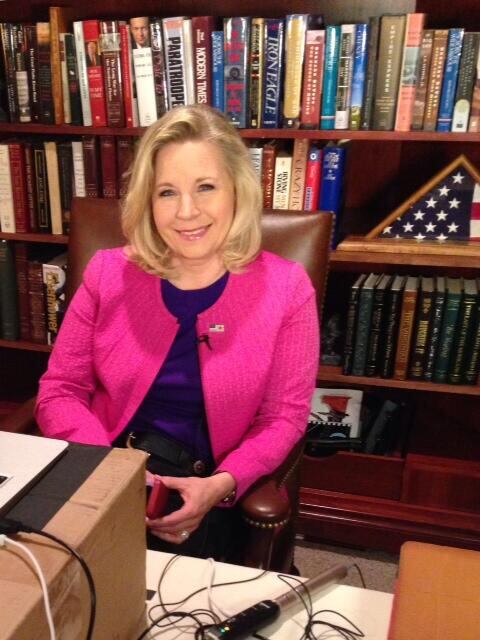 Liz Cheney, hija de Dick Cheney.