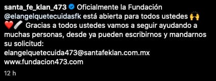 Santa Fe Klan abre su fundación para ayudar a personas con enfermedades.