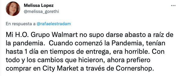 Usuario de Twitter se queja del cambio de Superama a Walmart Express