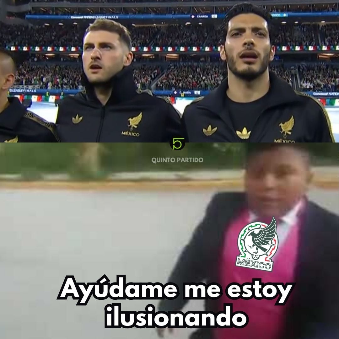 Los mejores memes del Canadá vs México en la Liga de Naciones Concacaf