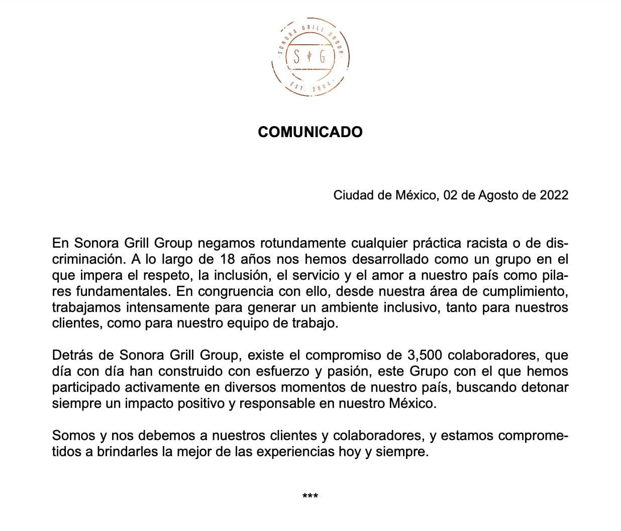 VIDEO: Ex trabajadora de Sonora Grill Prime revela si hay racismo en el restaurante