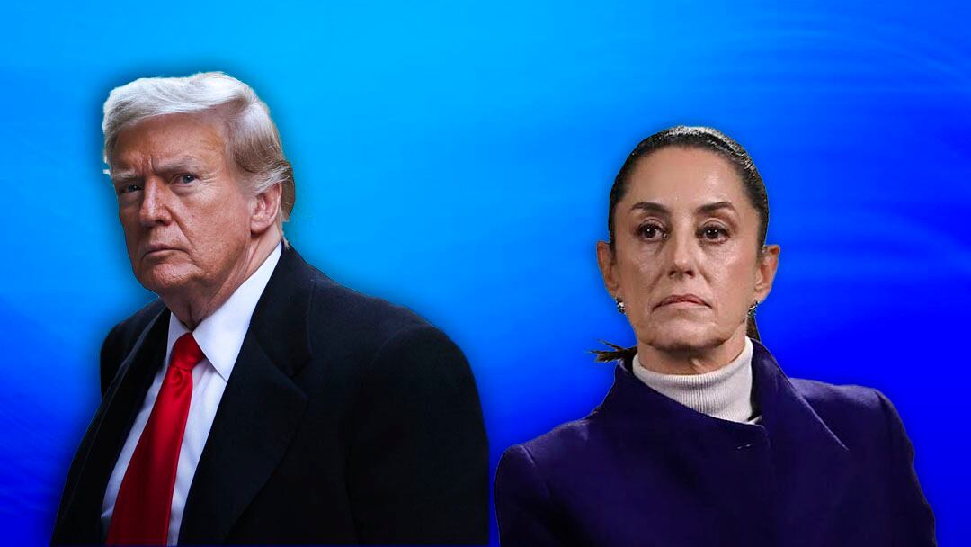 Donald Trump y Claudia Sheinbaum