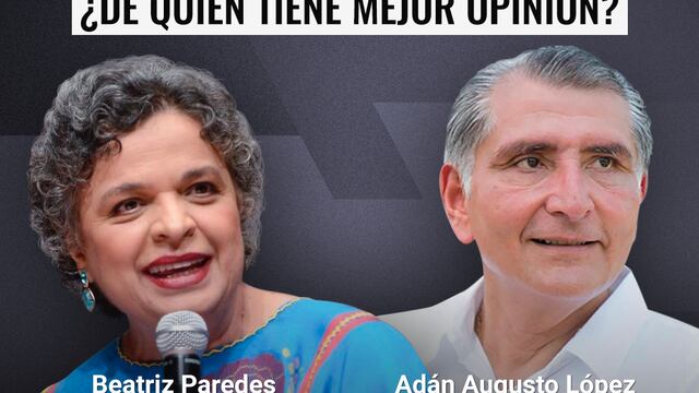 Encuesta MetricsMx: Beatriz Paredes y Adán Augusto López
