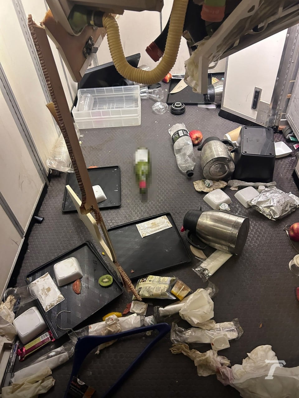 Avión de Singapore Airlines tras turbulencia