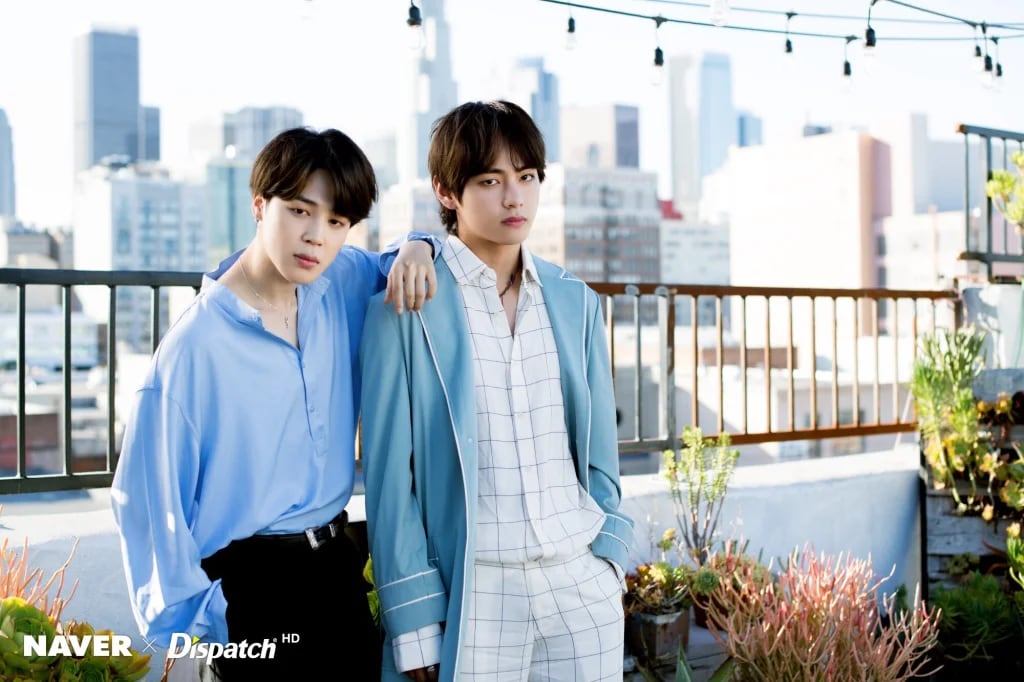 Jimin y Taehyung