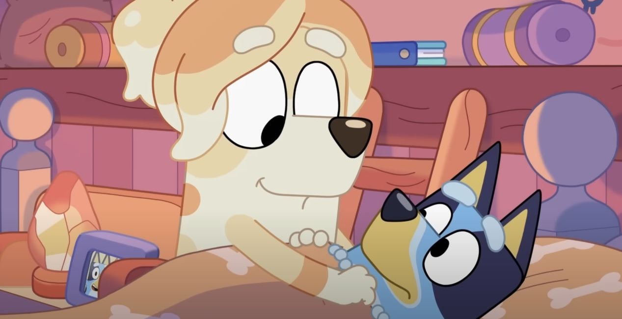 Bluey hora de dormir