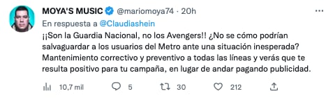 Memes de la Guardia Nacional en el Metro de la CDMX