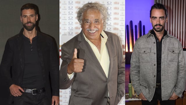Matías Novoa, Rafael Inclán y Diego Amozurrutia; actores de Cabo.