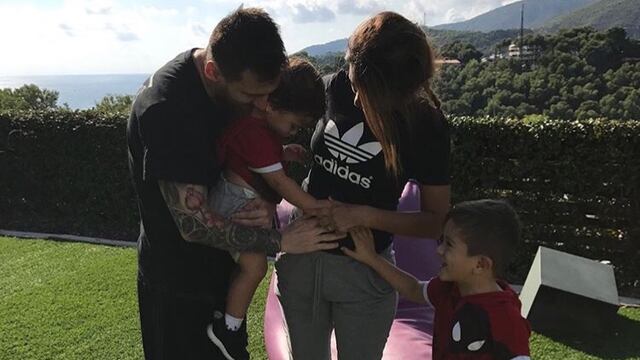 La familia Messi tendrá un Nuevo integrante