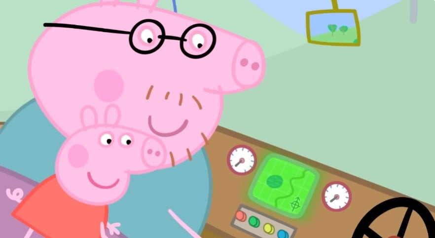 La casa rodante de Peppa Pig
