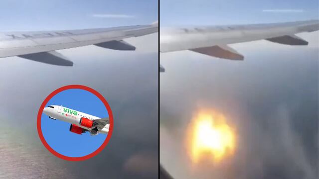 Explota motor de avión de Viva Aerobús durante vuelo Puerto Vallarta-Jalisco