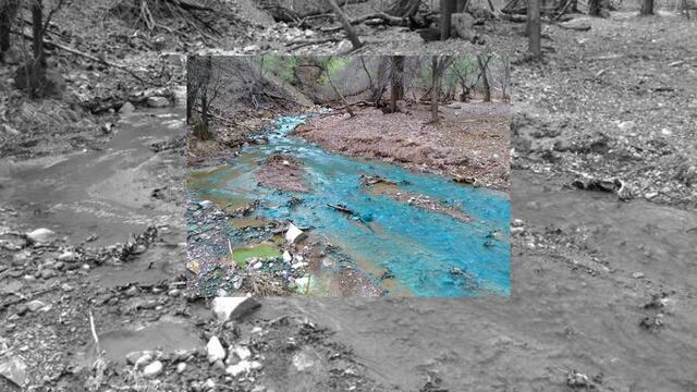 Pobladores del municipio de Santa Cruz, Sonora, acusan a una mina de deshacerse de residuos tóxicos en el arroyo Milpillas