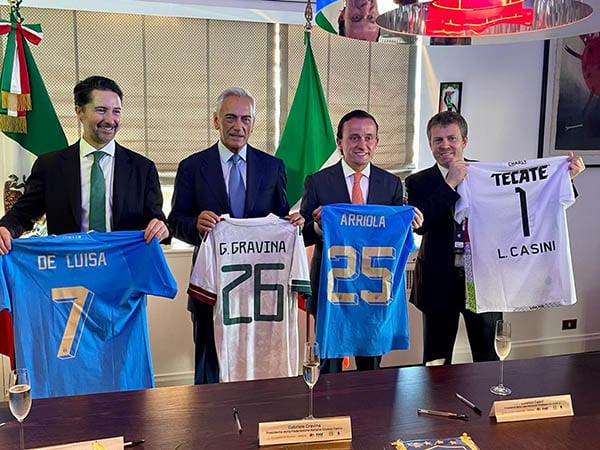Firma de convenio FMF y Liga MX con la Serie A de Italia.