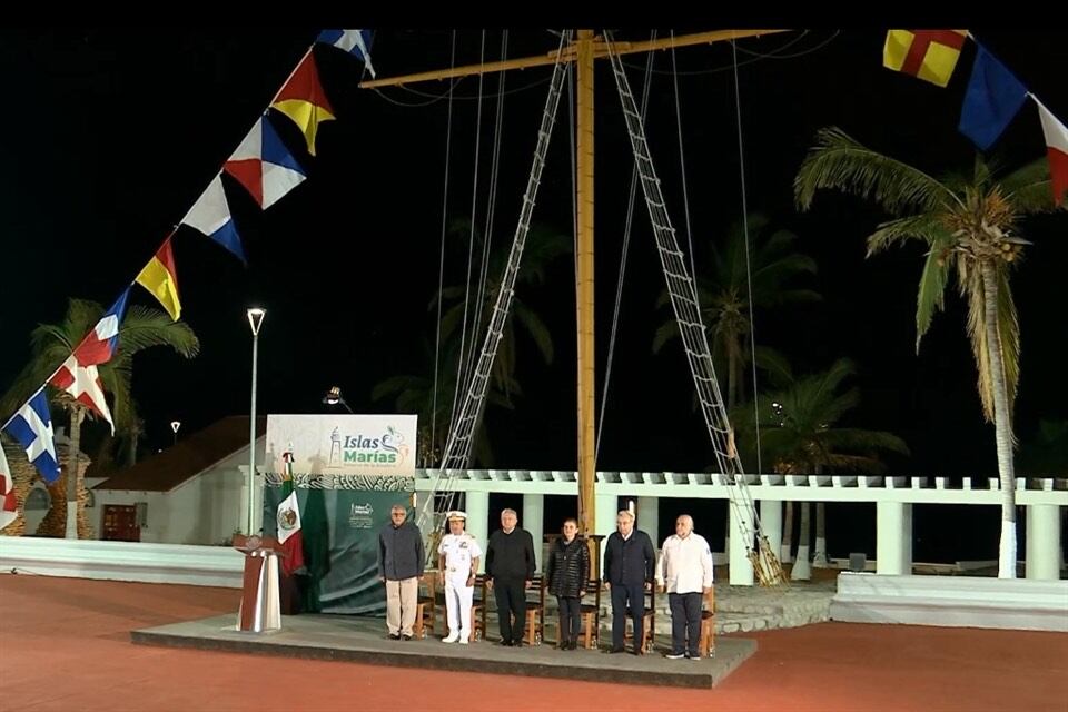 López Obrador en Las Islas Marías