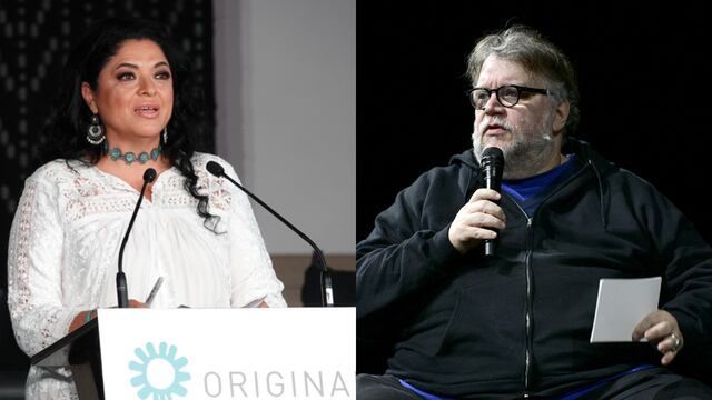 Alejandra Frausto y Guillermo del Toro