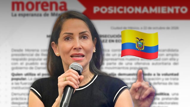 Morena acusa persecución política contra Luisa González tras su detención en Ecuador