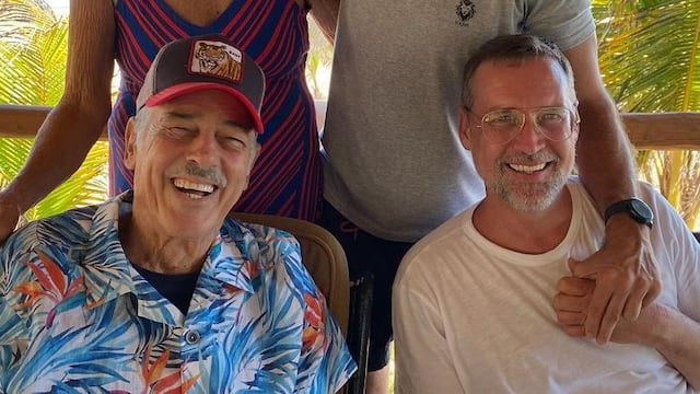 Sandra Vale, Leonardo García, Andrés García y Andrés García Jr.