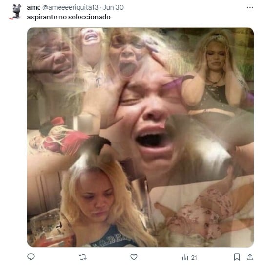 Memes de Aspirante no seleccionado