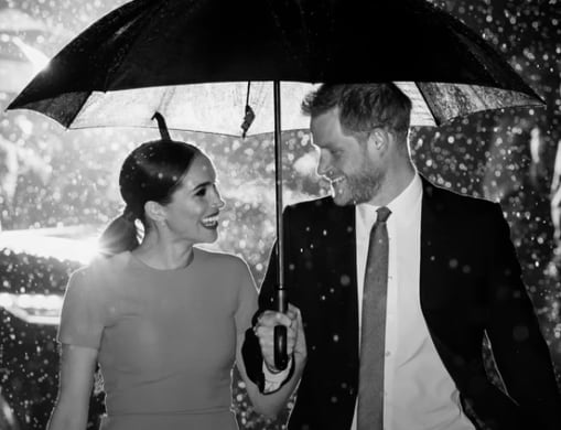 Harry y Meghan en el traíler de su docuserie para Netflix