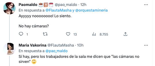 Cámaras de vigilancia de Sala Nezahualcóyotl no sirven