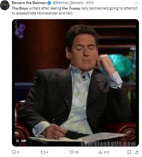 ¿The Boys se hizo canon? Atentado contra Donald Trump es muy similar a la trama de la cuarta temporada