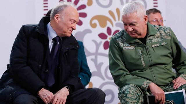 Alejandro Gertz Manero reaparece en la mañanera de Claudia Sheinbaum