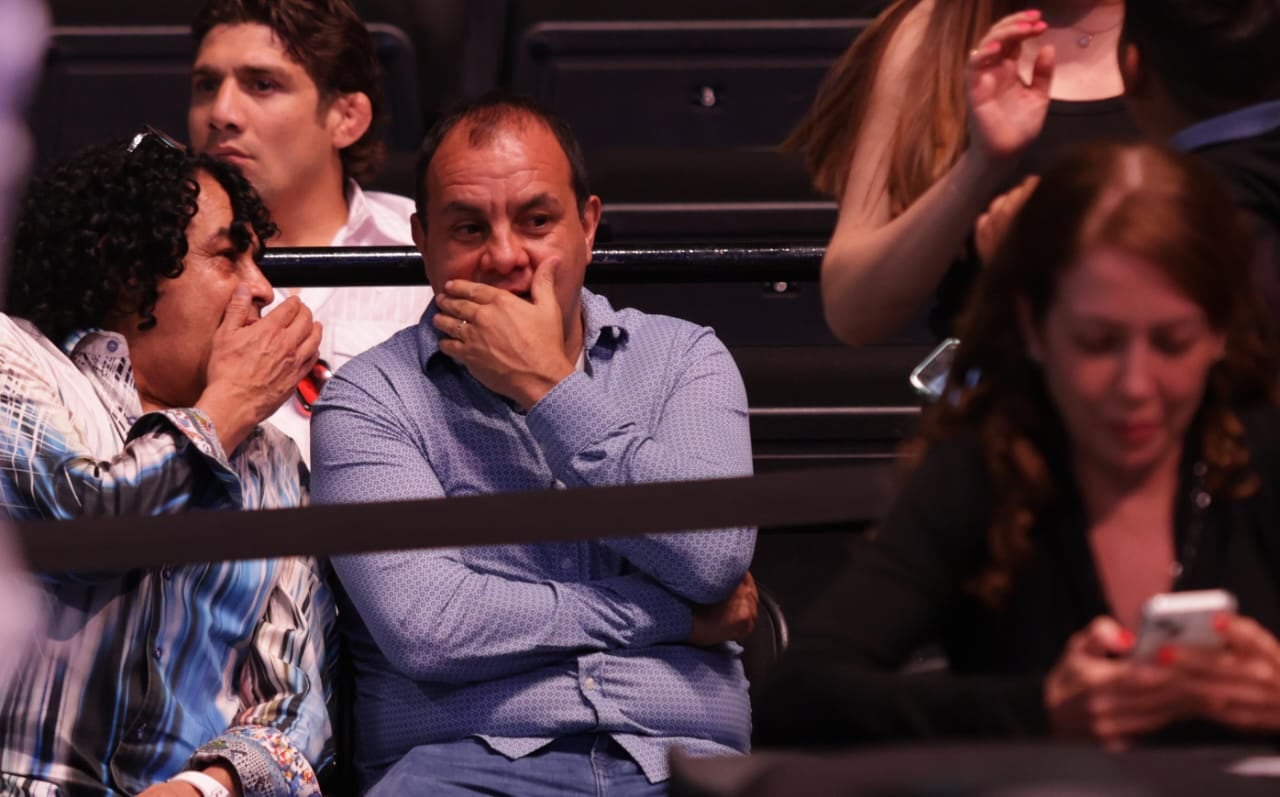 Cuauhtémoc Blanco es captado en pelea de la UFC