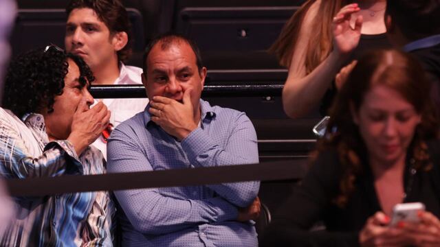 Cuauhtémoc Blanco es captado en pelea de la UFC