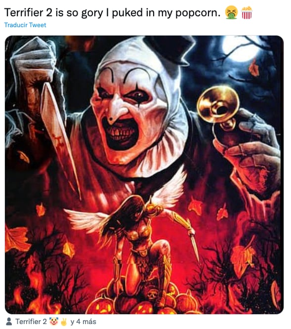 Reacciones a Terrifier 2