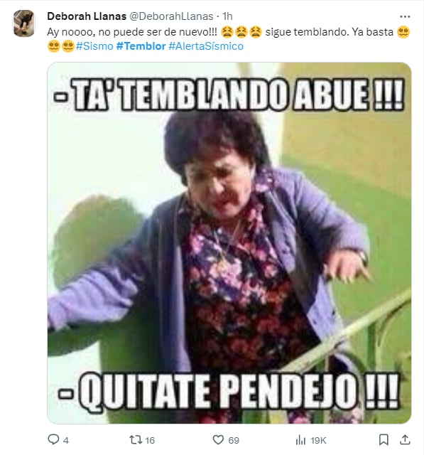 Memes por el sismo del 14 de diciembre