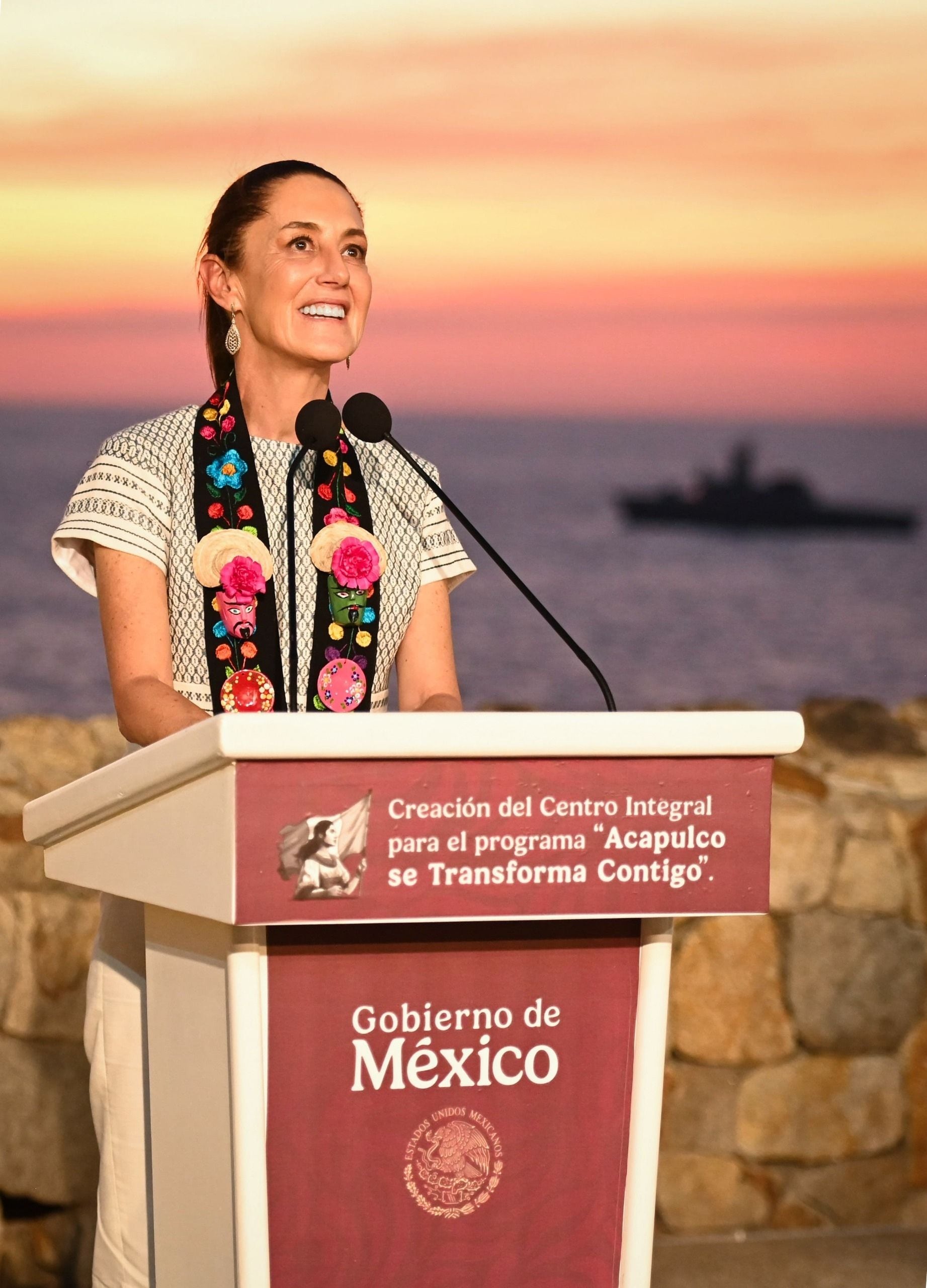 Claudia Sheinbaum presentó el programa "Acapulco se transforma contigo"
