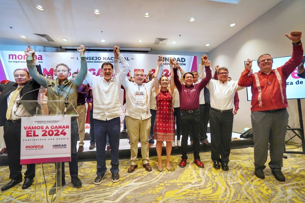 Candidatos a la presidencia por Morena