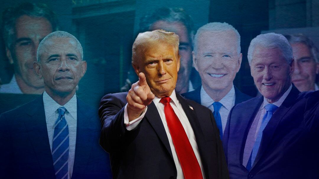 Donald Trump acusa a Obama, Clinton y Biden de fabricar los archivos sobre Jeffrey Epstein