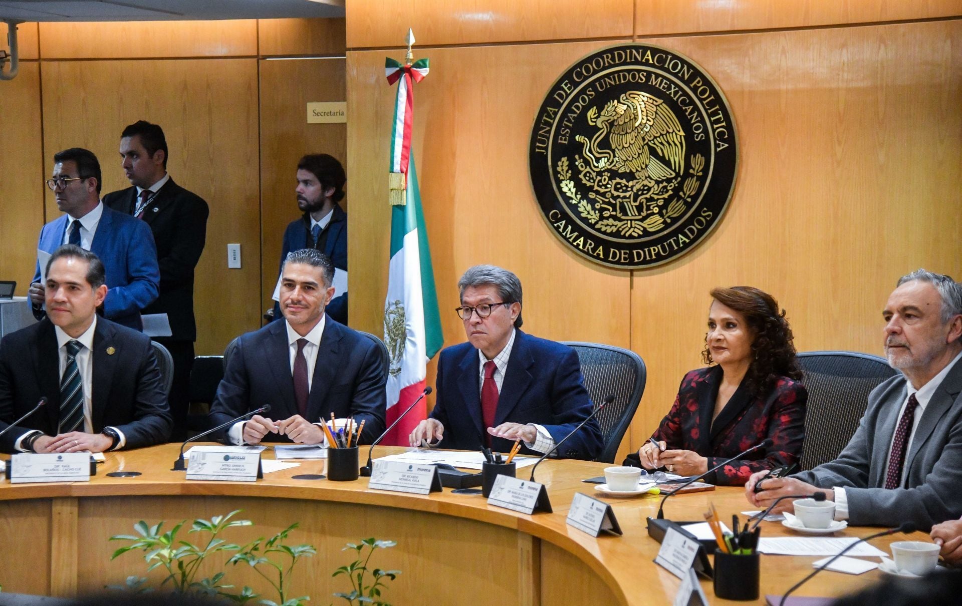 Harfuch comparece en San Lázaro a puerta cerrada pero con la presencia de todos los grupos parlamentarios
