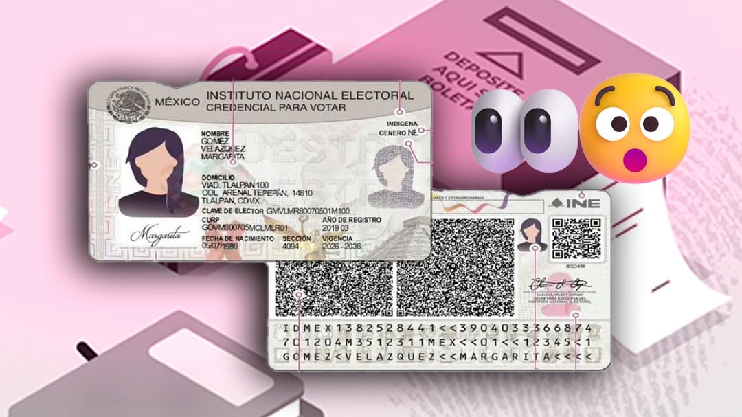 ¿Vas a tramitar tu INE? Así cambia la nueva credencial
