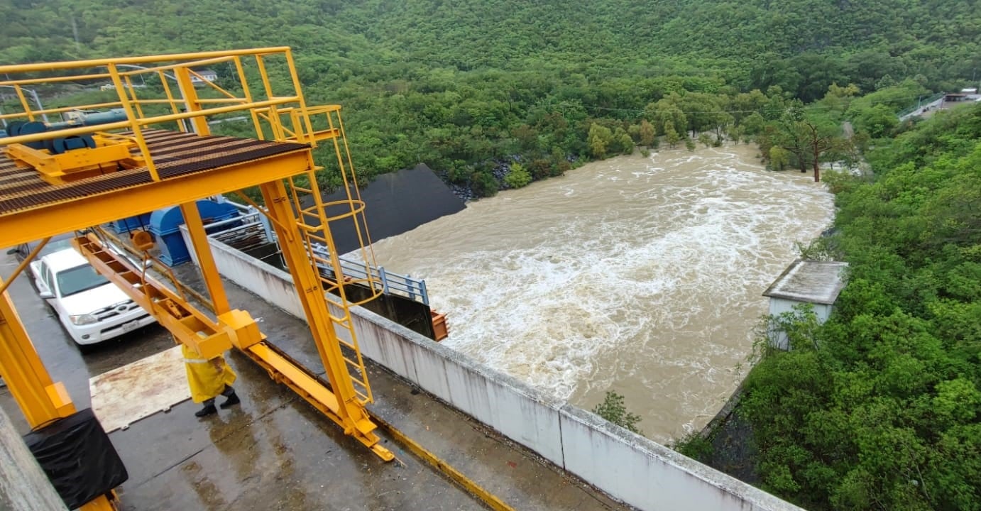 Presa La Boca incrementa su capacidad por tormenta tropical Alberto