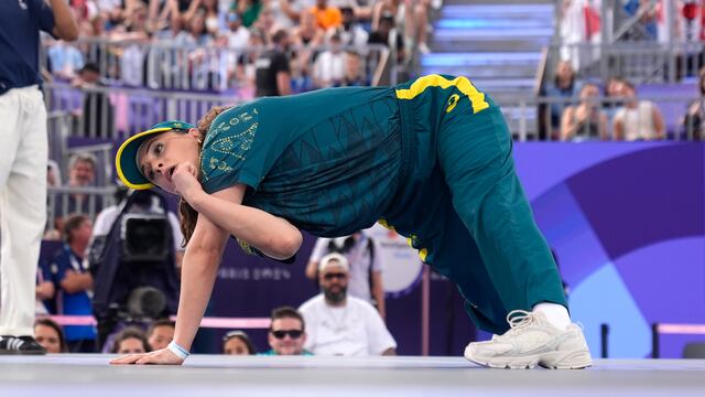 Raygun en los Juegos Olímpicos de París 2024.